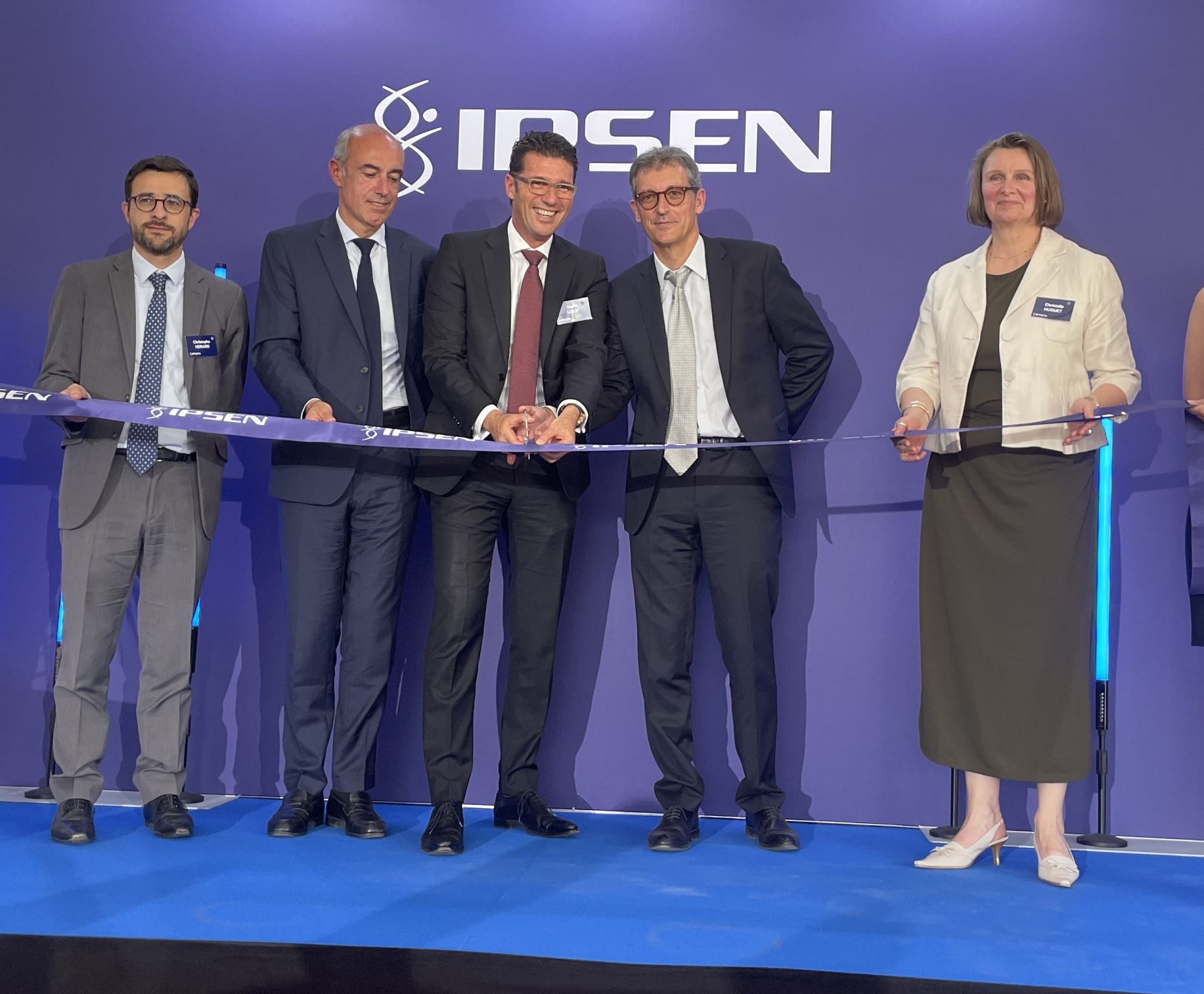 Cap sur l’innovation à Dreux : Ipsen inaugure ses nouveaux laboratoires de développement précoce