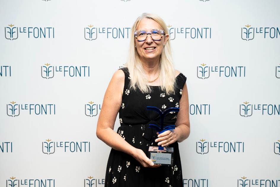 Ipsen: Alessandra Benevolo premiata “Direttore HR dell’Anno – Settore Biofarmaceutico” a Le Fonti Awards 2025