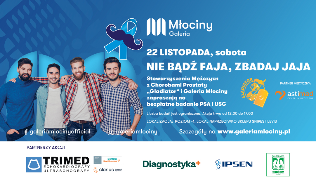 Ipsen Poland partnerem akcji profilaktycznej w ramach Movember
