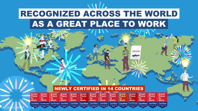 Ipsen is officially recognized as a great place to work worldwide Global